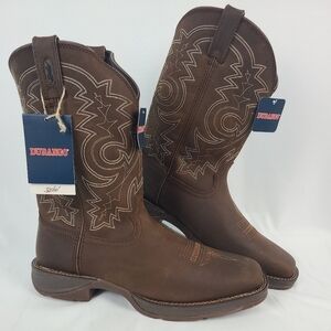 NEW Durango Rebel Men's Pull-On Western Boot - Square Toe - DB4443 Sz 14D NIB
